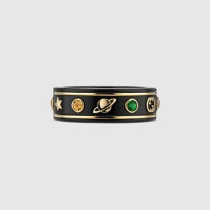 Gucci Icon Ring With Gemstones - image 1